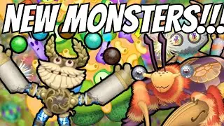 Gold Island Epic Wubbox, Buzzinga, and Knurv! -How To Get The New Monsters!( New MSM Update)