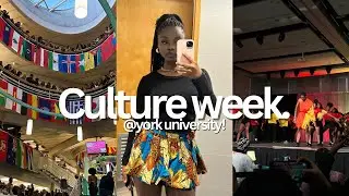 YORK UNIVERSITY CULTURE WEEK 2024 || Canadas most diverse university? Fashion show, food tour, etc!
