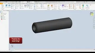How to design a piston wrist pin in Autodesk Inventor Pro