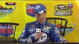 Brad Keselowski Cussing in the Media Center (HD)