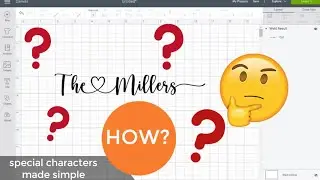 How to get special characters on fonts
