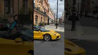 Laferrari Aperta cruising through Mayfair!