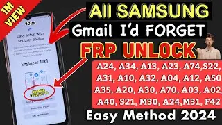 Samsung FRP Bypass 2024  Android 12/13/14 New Security 2024 ✅100% Working Solution | Frp Bypass