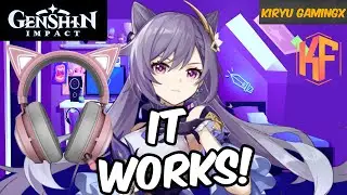 Razer Kitty Headphones is Compatible with Genshin Impact Characters!
