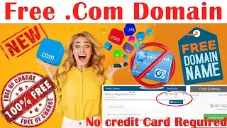 Get Free Premium Domain 2022 | .Com .NET .Org Free Domain Name for 1 Year