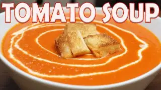 TOMATO SOUP RECIPE | CREAMY TOMATO SOUP | COOKING WITH CLAIRE