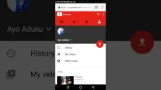 How to get your YouTube channel link using Mobile phone Google chrome browser
