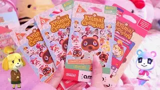 Unboxing Animal Crossing Series 5 Amiibo Cards || I Got My Dream Villagers!!
