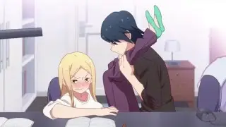 They finally kissed!