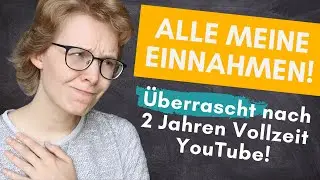 Geld verdienen online als YouTuber und Influencer | Alle meine Zahlen bis jetzt |