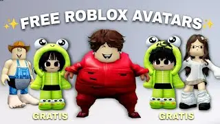 5 WAYS ON HOW TO BE A CHUBBY, MINI, DOLL PLUSHIE, BIG FEET ROBLOX AVATAR!😱 (FOR ACTUALLY FREE) 2024