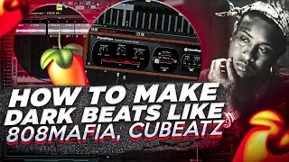 How to Make Dark Beats Like Southside, Pyrex Whippa, Cubeatz from Scratch | FL Studio 20 Tutorial