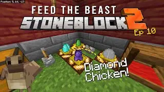 Baking a Cake that's out of this World! | Stoneblock 2 Let's Play | Ep 10
