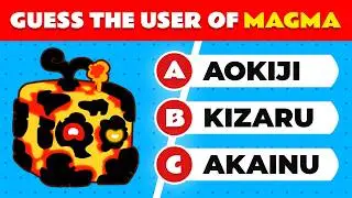 Who Is The Blox Fruit User In One Piece? 🌊 🏴‍☠️ Blox Fruits Guessing Game 2024