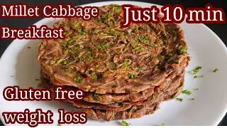 Healthy Millet Breakfast In 10 Min/Healthy  Breakfast Ideas/Breakfast Recipes/Weight Loss Breakfast