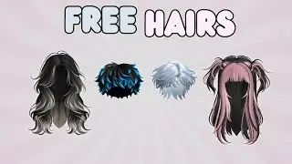 GET 20+ FREE HAIRS AND ITEMS IN ROBLOX!