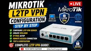 MikroTik L2TP/IPSec VPN Configuration | Step by Step Bangla