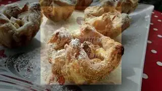 Слойки с яблоками