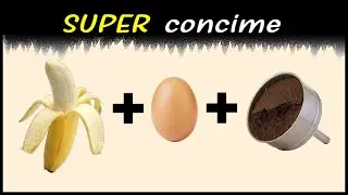 SUPER FERTILIZER with banana, egg and coffee