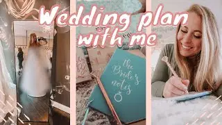 WEDDING PLAN WITH ME!  | Picking up my dress | registry | Wedding bands | Planning a wedding in 2021