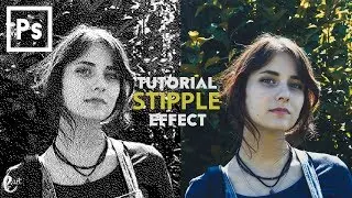 Create a Stipple Effect - Tutorial Photoshop
