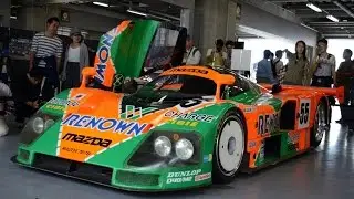 MAZDA 787B ENGINE START!!  Be a driver. Experience at FUJI SPEEDWAY