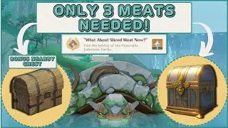 {Easy Hidden Achievement}~Only 3 Meats Needed: “What About Sliced Meat Now?”~ Chenyu Vale, Liyue