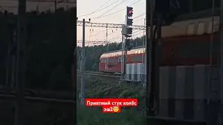 Аэроэкспресс эш2 приезжает пл. Шереметьевская #asmr #train #поезд #популярное
