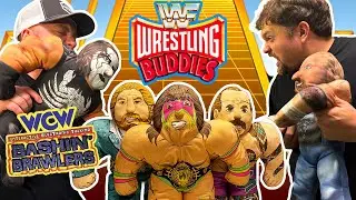WWF Wrestling Buddies & WCW Bashin’ Brawlers!!! Vintage Wrestling Toys!