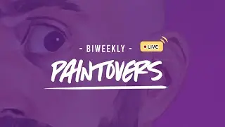 Monster in Grayscale - Biweekly Paintover Homework Stream