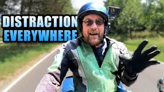They tell me motovlogging is dangerous...