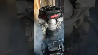 запуск Вихря 30 со стартера