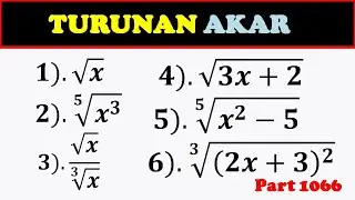 Cara Menurunkan Bentuk Akar
