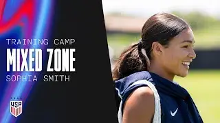 TRAINING CAMP MIXED ZONE: Sophia Smith -  May 28, 2024