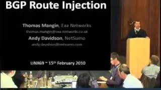 LINX68 - BGP Route Injection (Andy Davidson)