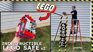 INDESTRUCTIBLE LEGO Safe VS Drop Test (Part 2)