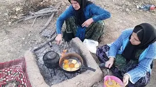 Nomadic life documentary:How nomadic parents live in nature