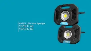 HAZET LED work spotlight 1979 FC-40 · 1979 FC-60