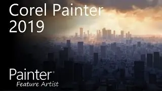 Corel Painter 2019 - Cityscape (Davey Baker)