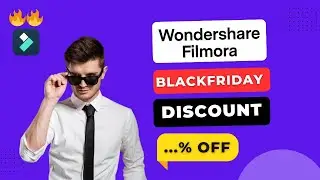 Wondershare Filmora Coupon Code | Filmora 13 Black Friday Sale and Discount 2023