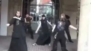 Goth Kids Dance to Merengue