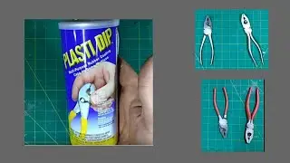 how to plasti dip tool handles  rubber handles for old hand tool restoration rubber plier grips
