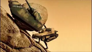 L3/33 CC pushing Maus | Man pushing a boulder meme