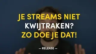 Je streams niet kwijtraken? Zo doe je dat! | MUZIEKRELEASE
