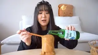 I Made Soju Dalgona Coffee + Q&A | 소주 달고나 커피