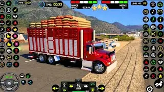 American Cargo Truck Simulator Offline 3d - Truck Transport Goods In Region - Mobile Gameplay #3