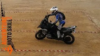 GS Garage Switchback - Motorcycle Agility Course To Practice Tight Cornering