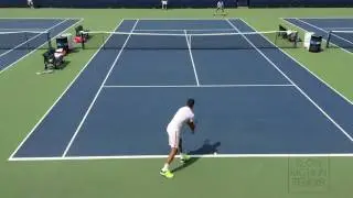 Juan Martin Del Potro  - 2016 US Open Serving in Slow Motion