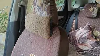 homemade seat cover brezza