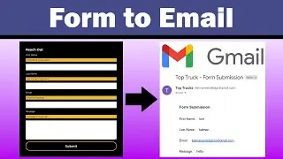Advanced HTML & PHP Form Handling for Pros | Send Form Submission to Email